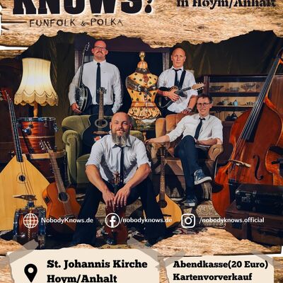 Konzert mit Nobody Knows in Hoym
