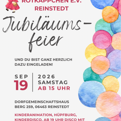 10 Jahre Rotkäppchen e.V. 