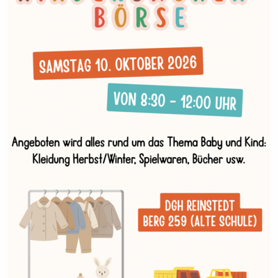 24.Baby- und Kindersachenbörse Reinstedt