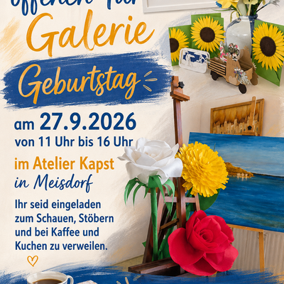 Tag der offenen Tür im Atelier Kapst 