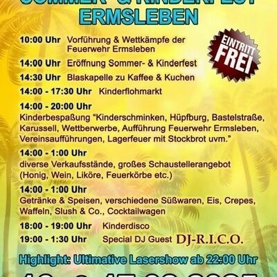 Sommerfest Ermsleben