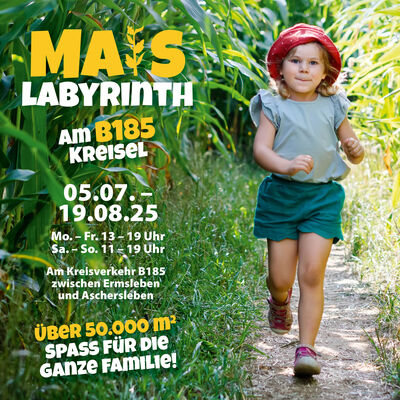 Bild vergrößern: Maislabyrinth Wir4Gemeinsam