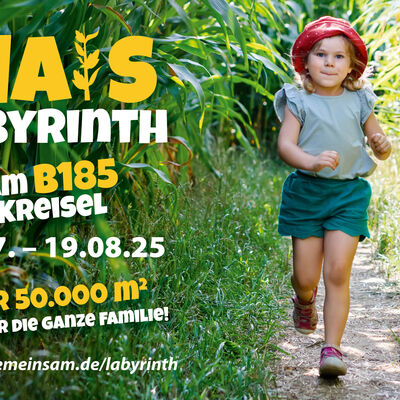 Bild vergrößern: Videobeitrag Eröffnung Maislabyrinth