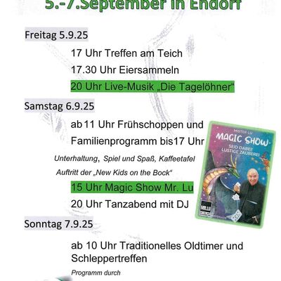 Vereinsfest Endorf 