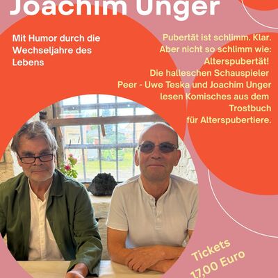 Lesung in Hoym: Peer-Uwe Teska & Joachim Unger