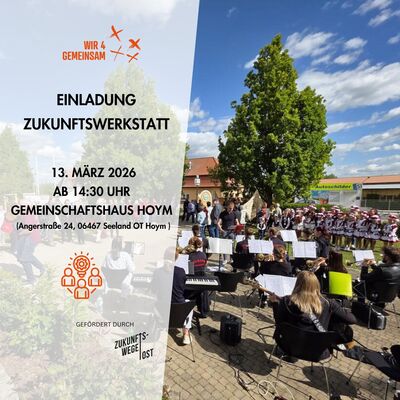 Einladung Zukunftswerkstatt "Wir4Gemeinsam
