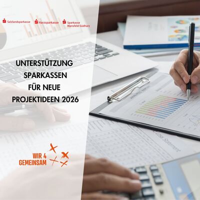 Sparkassen unterstützen Wir4Gemeinsam
