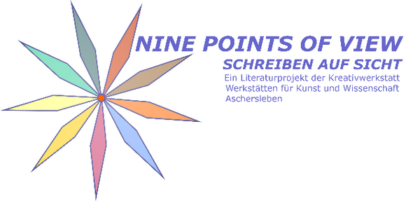 Bild vergr&ouml;&szlig;ern: Logo Nine Points of View - Literaturprojekt in der Wir4Gemeinsam Region