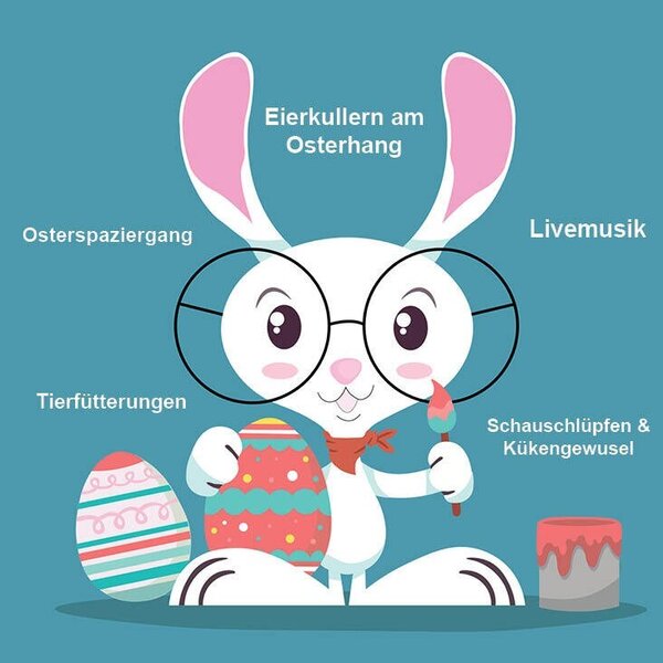 Osterwelt im Zoo Aschersleben 