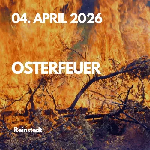 Osterfeuer in Reinstedt