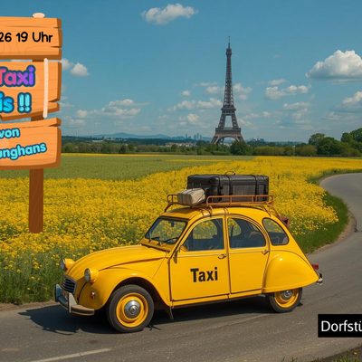 Taxi nach Paris