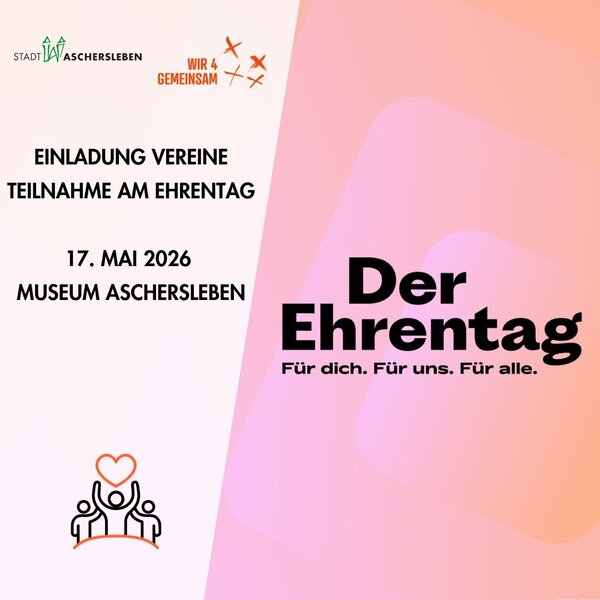 Bild vergr&ouml;&szlig;ern: Der Ehrentag im Museum Aschersleben