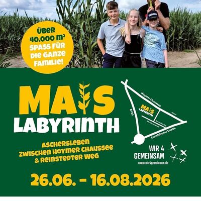 Maislabyrinth 2026 - Wir4Gemeinsam