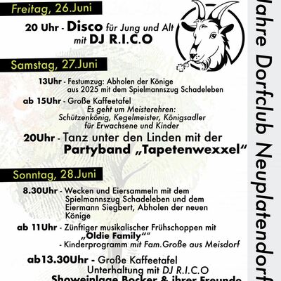 Flyer Lindenfest 