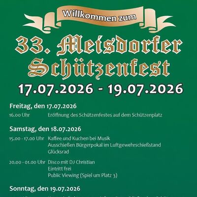 Schützenfest in Meisdorf 