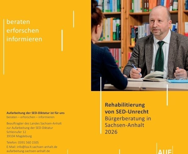 Bürgerberatung SED-Unrecht