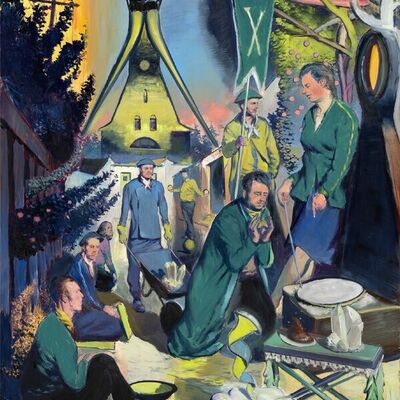 Feine Herrschaft Jonathan Meese & Neo Rauch Stadt Aschersleben 